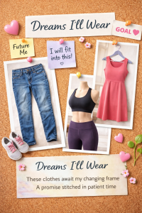 Weight Loss Vision Board Clothing Goals