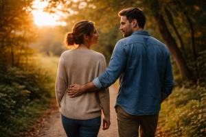 I walked beside you, slowed my pace, And heard your heart, not just your case.